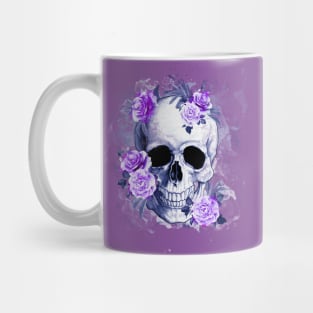 Sage Tribe Skull With roses Mug